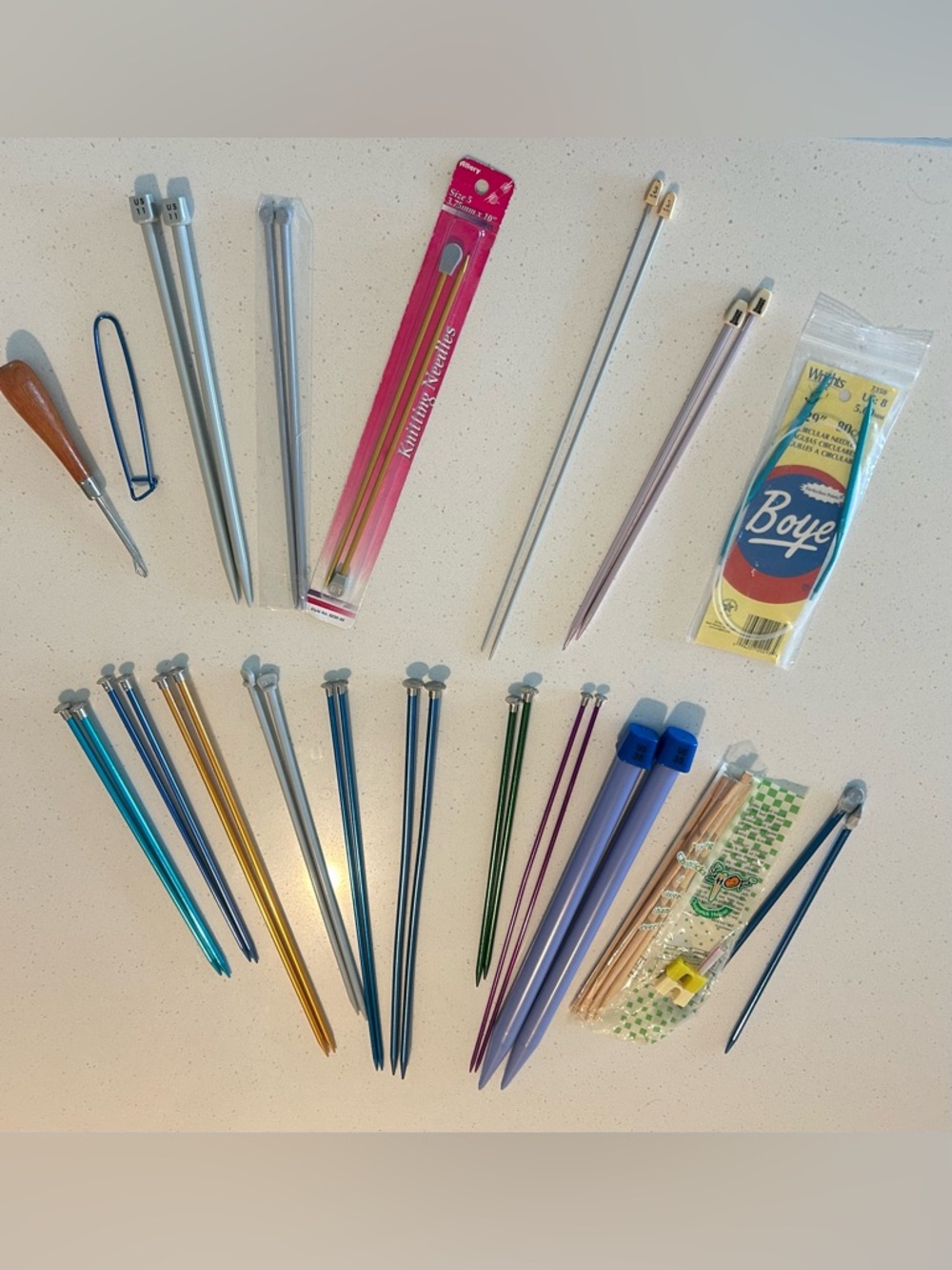 Boye & Susan Bates Knitting Needle Lot